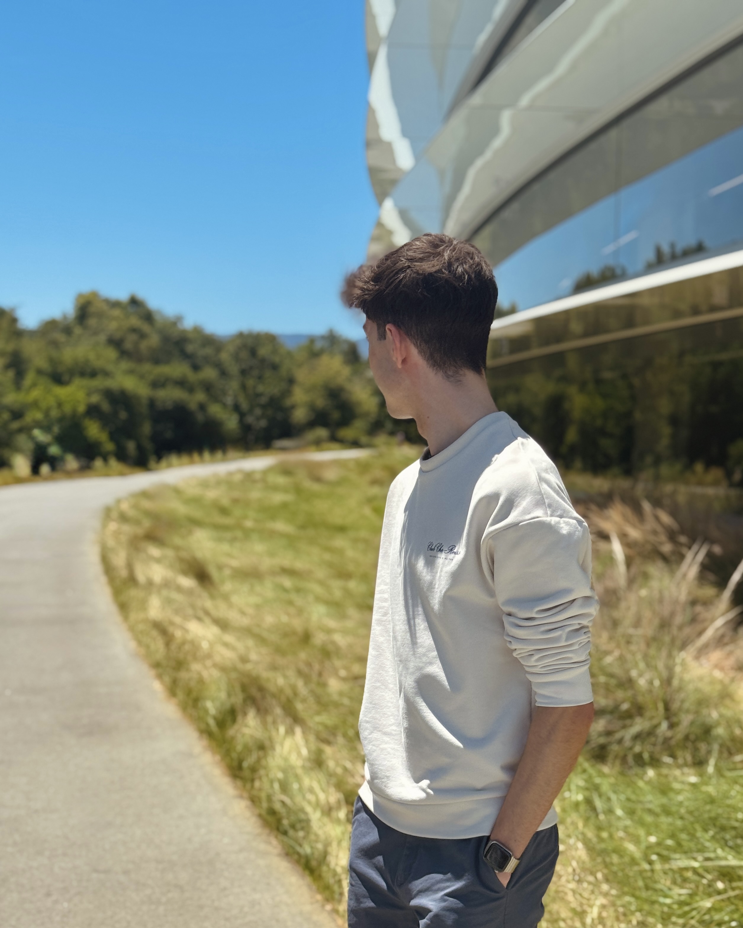 Hartley Charlton at Apple Park